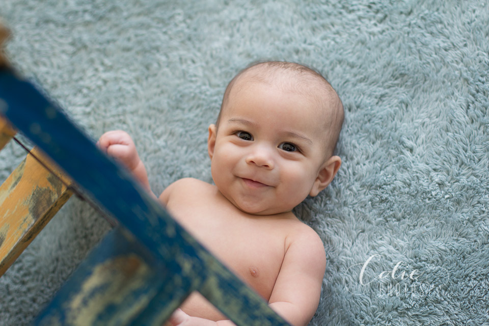 Baby 4 month photography