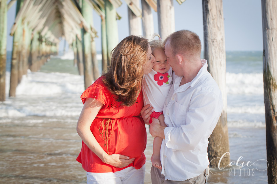 North Topsail Beach Maternity Photography