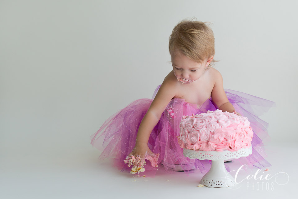 little girl cake smash ideas