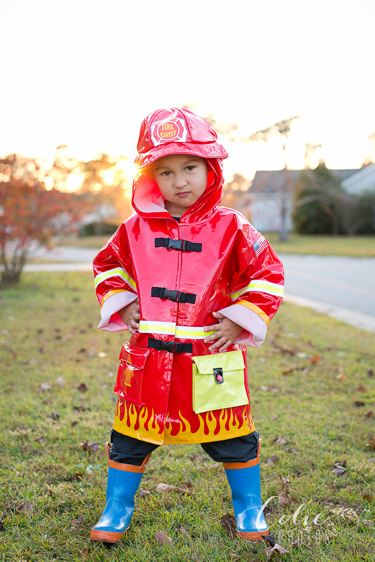 Halloween costume fireman
